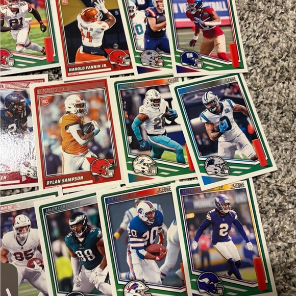 Lot of 69 panini 2023-2025 Score football cards with parallels & Rookie cards - Picture 10 of 10